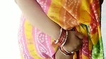 Neethu Bhabhi Slips mher Saree to Show her Huge bbs