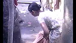 juicy young village girl outdoor shower boobs exposed
