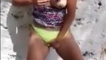 Horny Daring GF Outdoor Show to BF