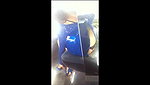 nri uk indian girlchanging dress in train