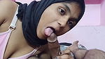 indian hijabi bhabhi get suck desi cock for oral sex