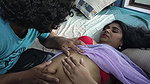 Saree and bra navel lick romance, Hot mallu couple navel romance, Couple saree romance and hot navel lick and kiss