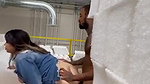 Managers Thick Daughter Getting Backshots by BBC Worker at the Factory Floor
