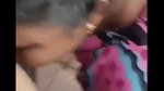Desi Village aunty showing boobs nd sucking in bathroom