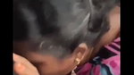 Desi Village aunty showing boobs nd sucking in bathroom