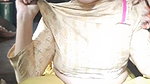 Desi village bhabi quick boobs show