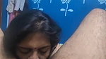 Horny bhabhi licking balls