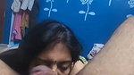 Horny bhabhi licking balls