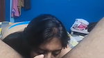 Horny bhabhi licking balls