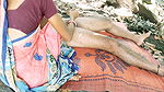 A desi was alone in forest whene boy there and fucking her very hard, A wife and husband fucking so beautiful in forest