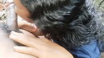 A girl fucking very hard in jungle with her step brother black cock