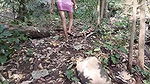 A girl fucking with her boyfriend in outdoor, Hardcore fucking in forest with indian desy girl very enjoyed