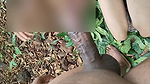 Indian girl deepthroat fuck her black boyfriend in forest