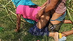Village girl went to sugarcane field to peessing. Unknown boy fucked her before marriage, Hindi audio. HQ xdesi