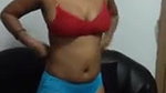 sexy indian babe undressing