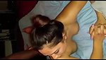 uk indian wife neha massage with black guy hubby filming