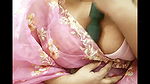 Latina teen in saree