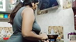 SSSwatthi in Kitchn without Bra see her ass size