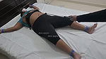 Indian desi girl got tied on bed and tortured