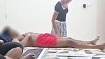 Happy ending massage infront of step sister