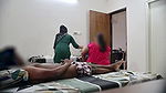 Flashing dick to maid riya infront of wife turned to threesome