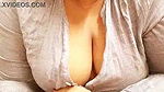 Asian sexy big boobs milf showing boobs
