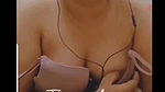 Desi lady removing bra and showing boobs