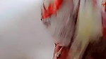 Desi girl bathing an showing boobs