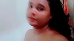 Desi girl bathing an showing boobs