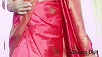 Ravina Dixit seduced husband boss in red sari
