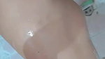 Beautiful Sexy Mal Bathing And Spitting On Boobs