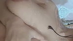 Beautiful Sexy Mal Bathing And Spitting On Boobs