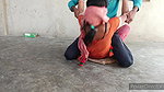 18 year old Indian Desi village girl outdoor hard fucking video