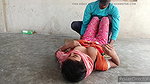 18 year old Indian Desi village girl outdoor hard fucking video
