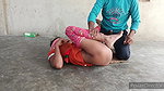18 year old Indian Desi village girl outdoor hard fucking video