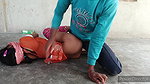 18 year old Indian Desi village girl outdoor hard fucking video