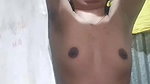 Desi lady showing tits and pussy