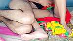 Big boobs horny wife in yellow saree gave sexual pleasure to her husband