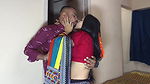 DESI TAMIL MALLU AUNTY HOT ROMANCE WITH KISSING AND SAREE BLOUSE BRA REMOVE BY RAHUL