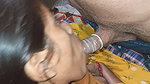 Bhabhi sucking big cock, cum in mouth, desi blowjob
