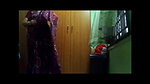 telugu desi mature aunty dressing after shower