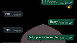 Girlfriend ke sath ki chats on whatsapp Chut se nikla paani ladki ne liye maze
