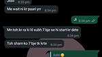 Girlfriend ke sath ki chats on whatsapp Chut se nikla paani ladki ne liye maze