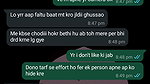 Girlfriend ke sath ki chats on whatsapp Chut se nikla paani ladki ne liye maze