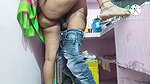 Telugu aunty in kitchen