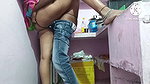 Telugu aunty in kitchen