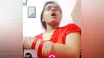 Newly married showing on vc