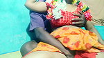 Amazing Tamil Aunty Boobs Pressing