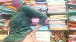 Horny Bhabi in Green Salwar Showing Pussy and Ass in Shop