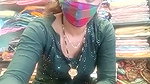 Horny Bhabi in Green Salwar Showing Pussy and Ass in Shop